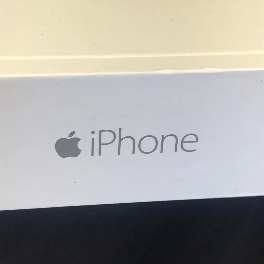 BOX ONLY!!! iPhone Box 6 Plus White 16 GB Space Gray - BOX ONLY!!! with insert